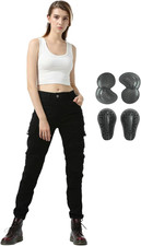 Pantaloni Moto Donna,Jeans Da