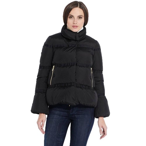 Piumino corto geox donna nero - corto,