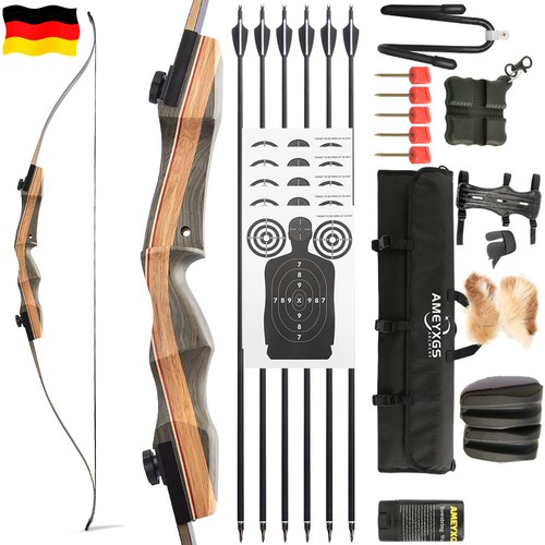 Kit archi ricurvi 50lbs - archi, 62"