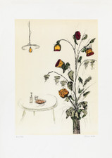 GIORGIO CHIESI (Felina, Re, 1941-Busseto, Pr, 2021) OPERA LITOGRAFIA Firma 70x50