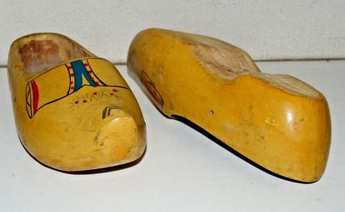 Zoccoli vintage gialli