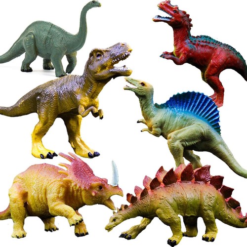 Dinosauri gomma giocattolo - in,