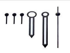 Black Watch Hands Set To Fit