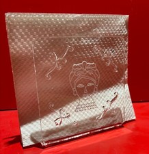 Idea regalo plexiglass Portatovaglioli incisione Testa di Moro con laser.Sicilia