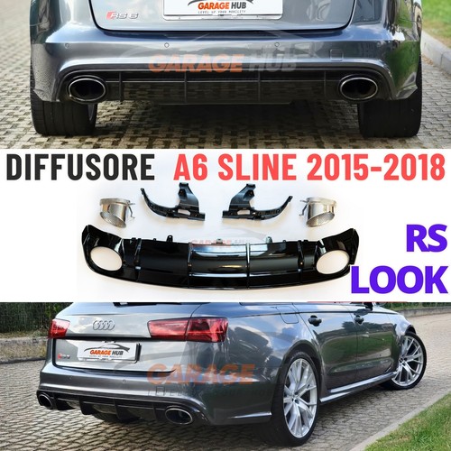Diffusore scarichi rs6 - +,