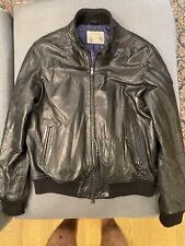 Roy Roger's - Giubbotto nero in pelle per uomo