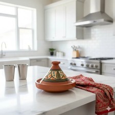 Tajine M 22 cm in Terracotta