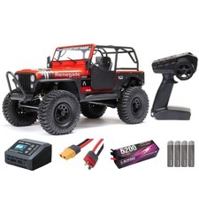 Axial SCX10 III 1/10 Jeep CJ-7 4WD RTR Rosso - Automodello elettrico Scaler S...