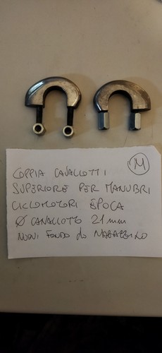Coppia cavallotti superiore - cavallotti,