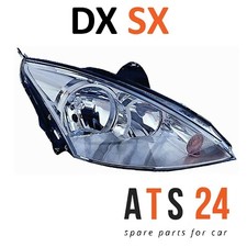 COPPIA FARI FANALE PROIETTORE ANT DX e SX FORD FOCUS DAL 2001 AL 2004 H7-H1