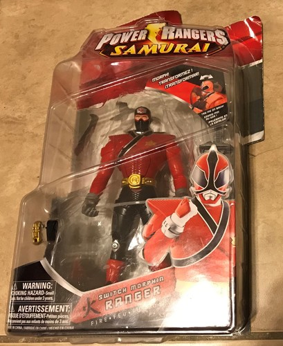 Power rangers samurai - red, 6,5"