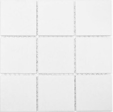 Mosaico Bianco Ceramica R10B