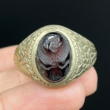 Anello antico romano in bronzo