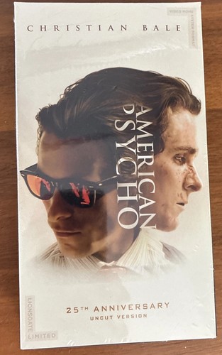 New american psycho vhs - new,