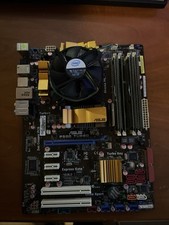 Asus P5QD Turbo + Intel Xeon E5450 + Intel copper cooler + 8 GB ram DDR2 800MHz