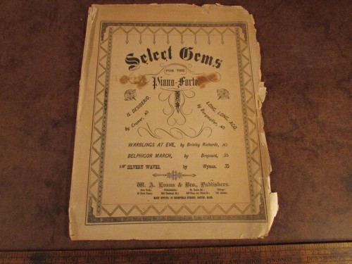 Spartiti vintage select gems - vintage,