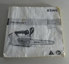 Stihl Cordless Chainsaw Manual