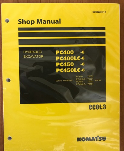 Komatsu service pc400 - service, pc400-8