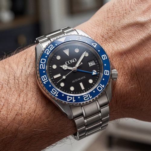 Orologio uomo coso navex gmt - uomo,