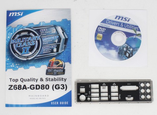 Msi z68a gd80 - z68a-gd80, set