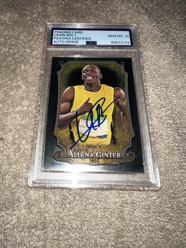 Usain bolt signed 2024 - signed,