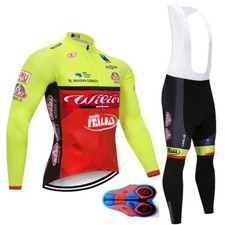 Completo ciclismo Invernale Wilier 2018 Felpato Termico Gel 9D