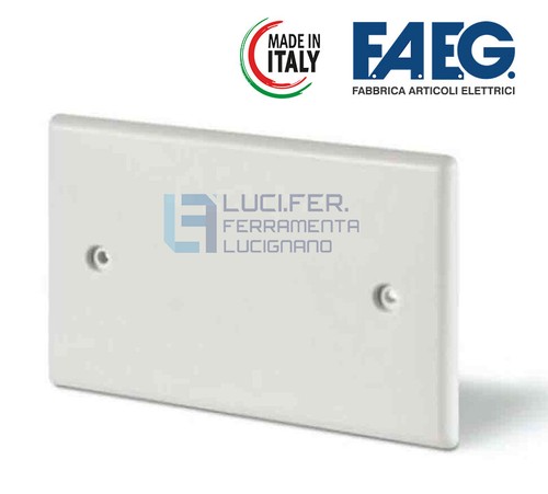 Placca cieca chiusa - cieca,