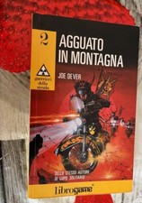 Librogame  AGGUATO IN MONTAGNA n.2 GUERRIERI DELLA STRADA  1°edizione  1990  +++