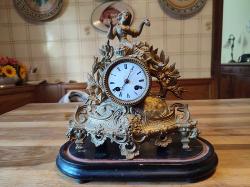 Antico orologio tavolo in - da,