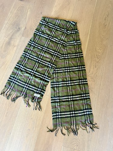 Burberry fringe cashmere scarf - fringe,