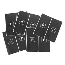  5 Pezzi Adesivi Auto