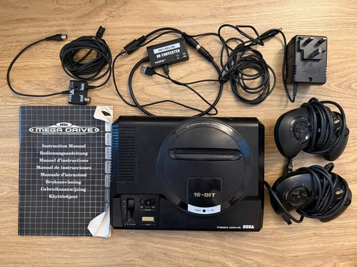 Sega mega drive console - sega,