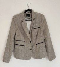 Blazer tweed misto lana 15%