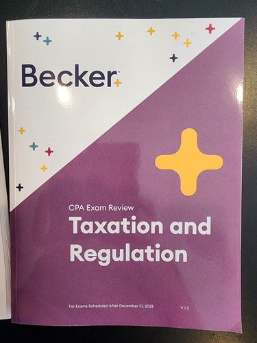 Becker cpa exam - becker, reg