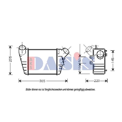 Intercooler alette saldato - intercooler,