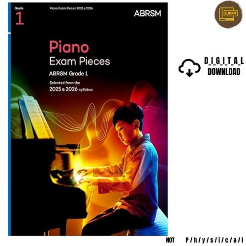 Piano exam pieces 2025 - 2025, 2026