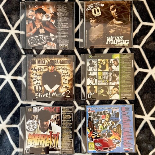 Lot cds big mike d - of, cds-dj
