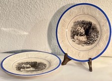 Pair vintage decorated - pair, of