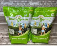 2 New Bags Bum Genius Powdered Laundry Soap Cloth Diaper Detergent Bumgenius