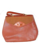 Matras Borsa Da Donna Marrone In Pelle A Mano Morbida 36x26cm Ventiquattro Ore