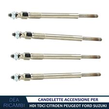 4x Candelette Accensione per FORD FOCUS II, C-MAX 1.6 TDCi kw 66/80 03-12 CD4118