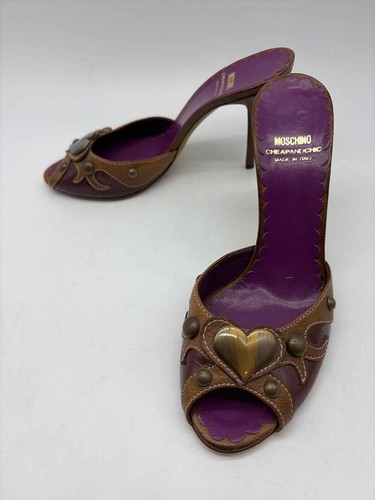 Moschino tacco viola economico