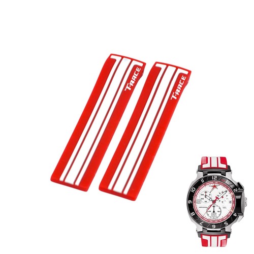Cinturino gomma rosso mm - cinturino,