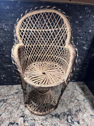 Sedia vintage coquette pavone - vintage,