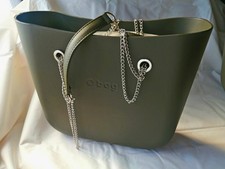 O bag Borsa Nuova Originale O bag - Col. Vulcano Int. Beige Manici Catena