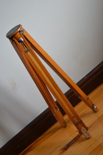Treppiede telescopico legno - treppiede, in