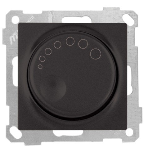 Dimmer 1000w nero - dimmer,