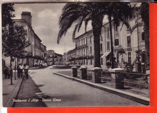 Cartolina piedimonte alife - cartolina,