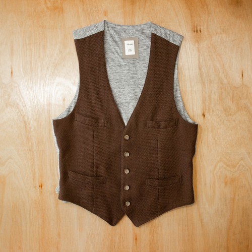 Gilet maglia morbida ring - maglia,