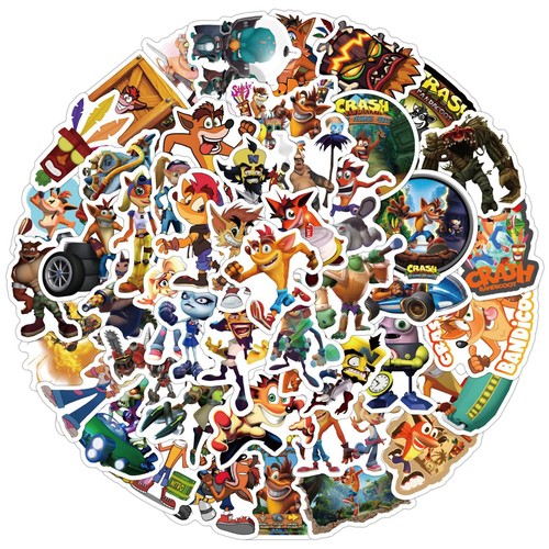 60x crash bandicoot - crash, videogioco